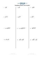 PDF: Algebra - radicals