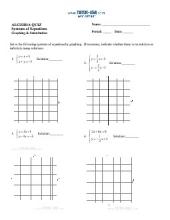 PDF: Algebra - equations, systems of equations