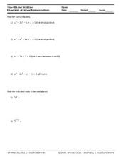 PDF: Algebra - polynomials