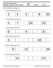 Free 1st Grade Math Worksheets & Printables