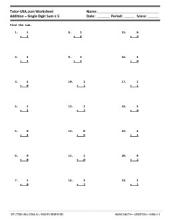 PDF: Basic Math, 1st Grade Math - addition