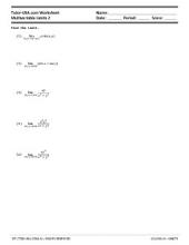 PDF: Calculus - limits