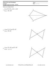 PDF: Geometry - triangles, triangle proofs, CPCTC