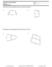 PDF: Geometry - trapezoids, kites