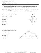 PDF: Geometry - perpendicular bisector, angle bisector