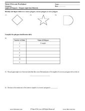 Free Geometry Worksheets & Printables with Answers