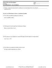 Inductive and deductive reasoning math worksheets with answers