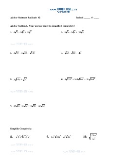 PDF: Algebra - radicals