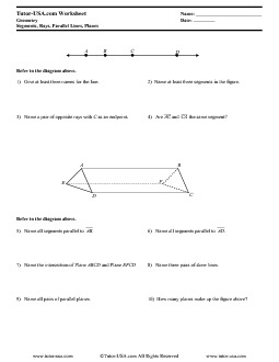 PDF: Geometry - rays, parallel, skew